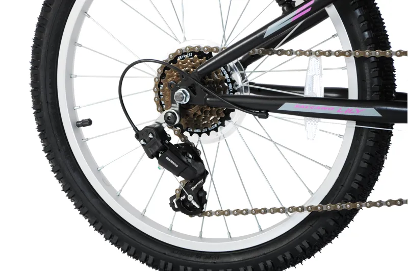 Salcano Lily 20 Inch Wheel Kids Bike Black-5